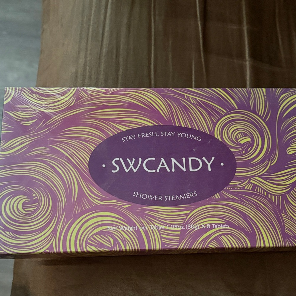 Purple and Yellow Shower Steamers